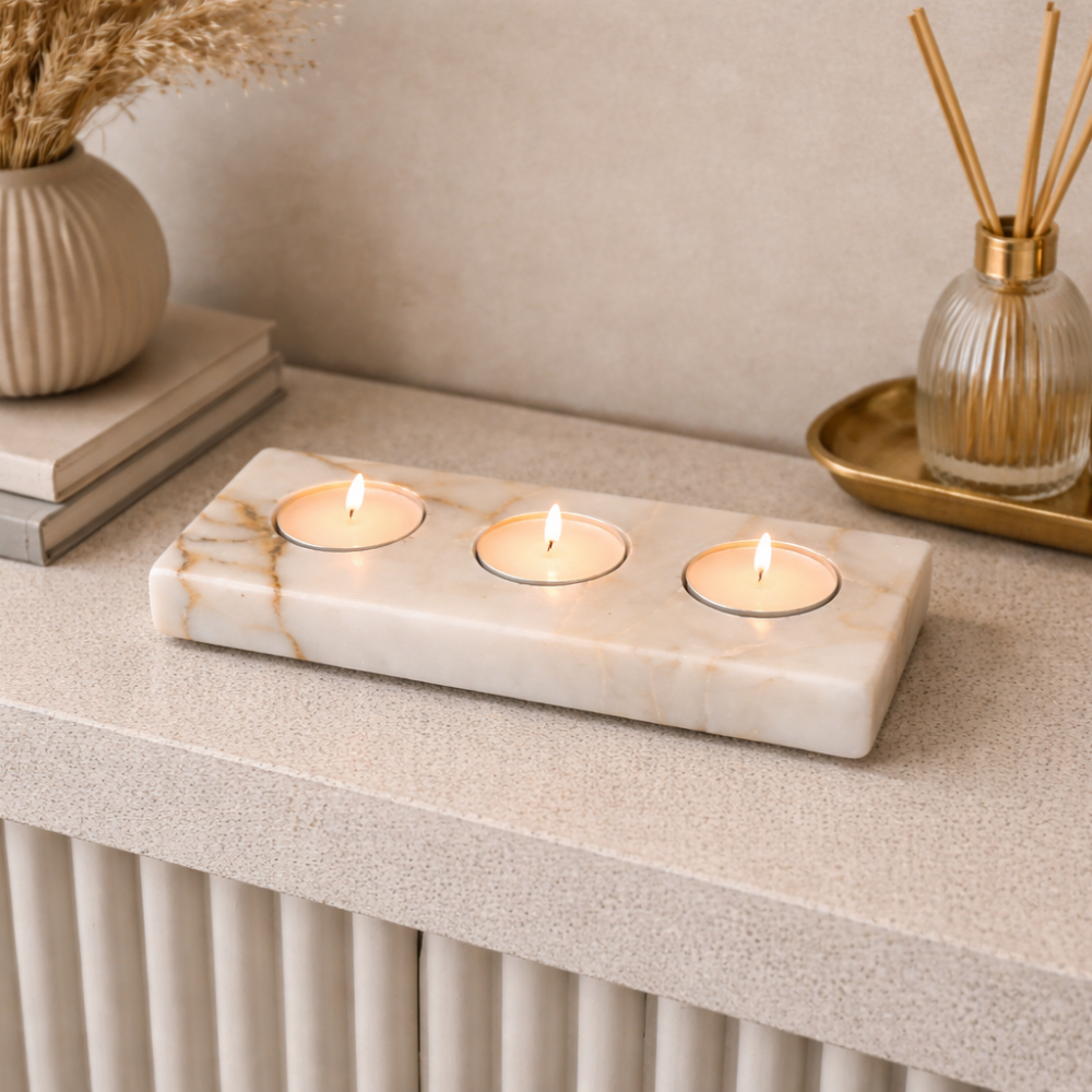 Świecznik marmurowy (potrójny)
