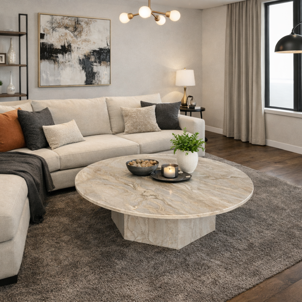 Duży stolik kawowy do salonu