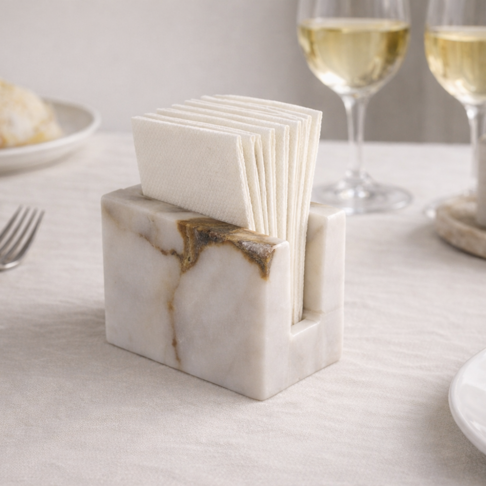 Serwetnik z marmuru