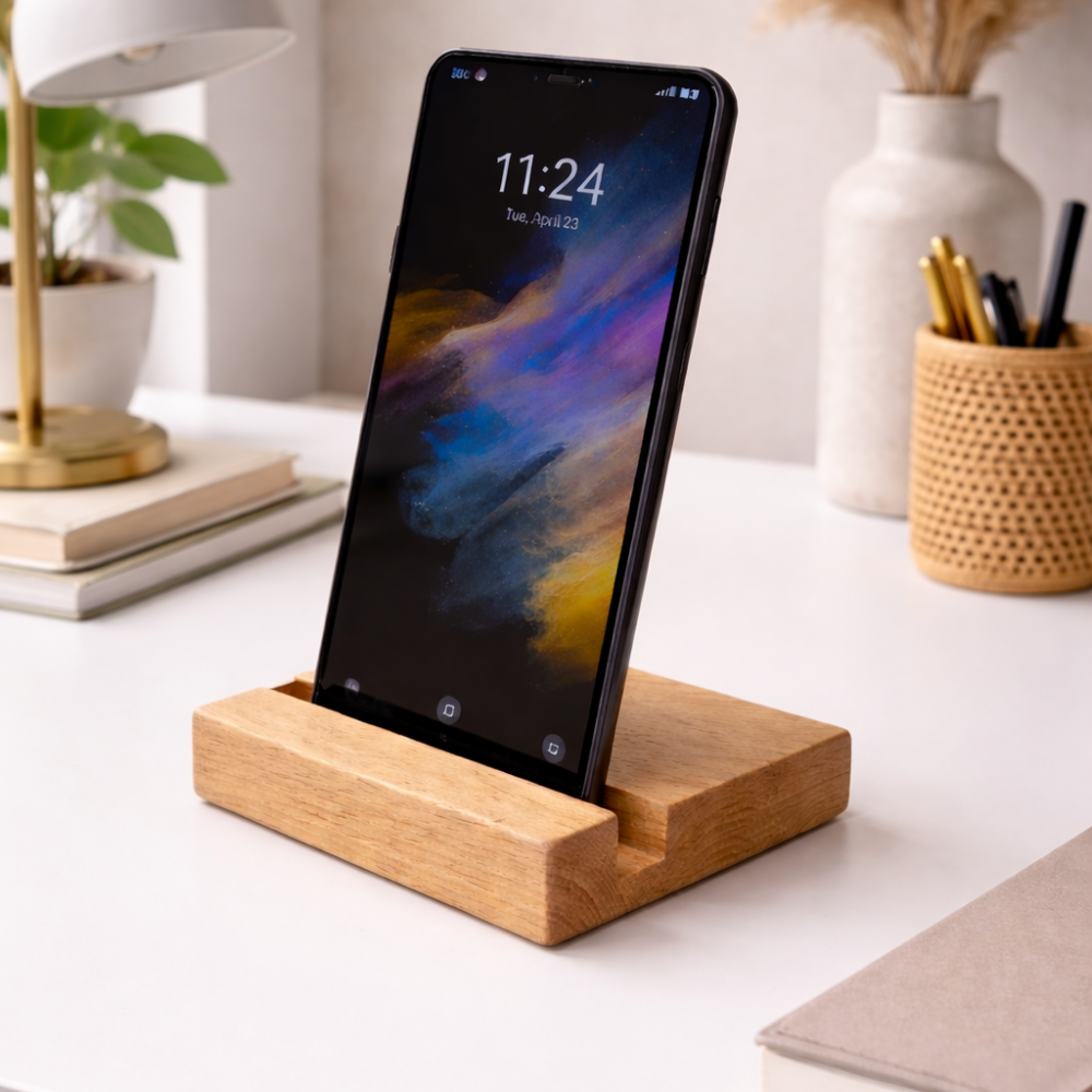 Stojak na telefon na biurko